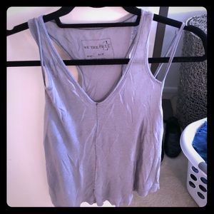 We the free double strap tank top